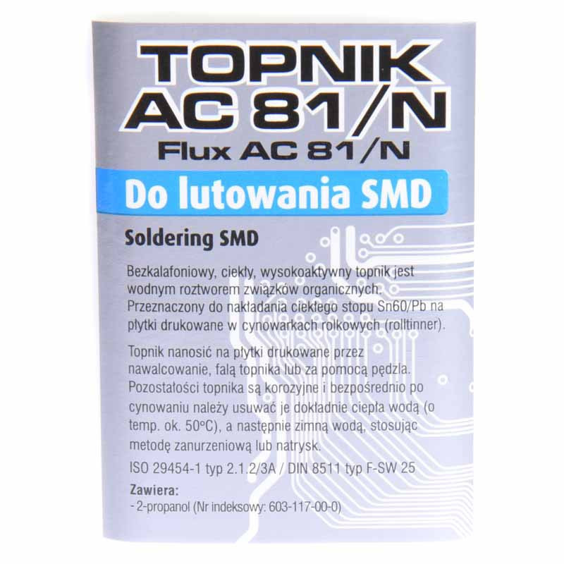 TOPNIK AC=81/N 100ml. Z PĘDZELKIEM