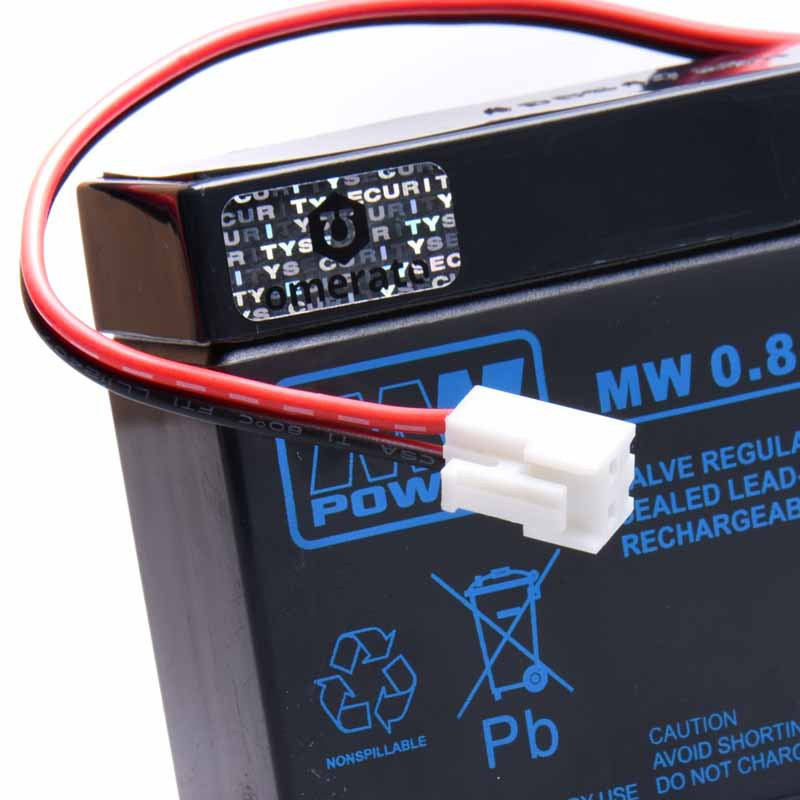 AKUMULATOR 12V 0,8Ah AGM MW