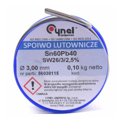 CYNA 3,00 100g, S-Sn60Pb40-SW26