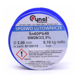 CYNA 2,00 100g, S-Sn60Pb40-SW26