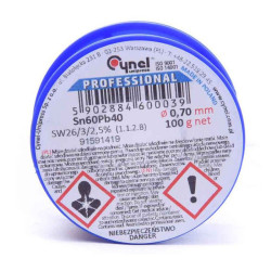 CYNA 0,70 100g S-Sn60Pb40-SW26