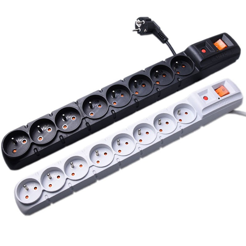 LISTWA ZASILAJĄCA ACAR S8 3m SZARA