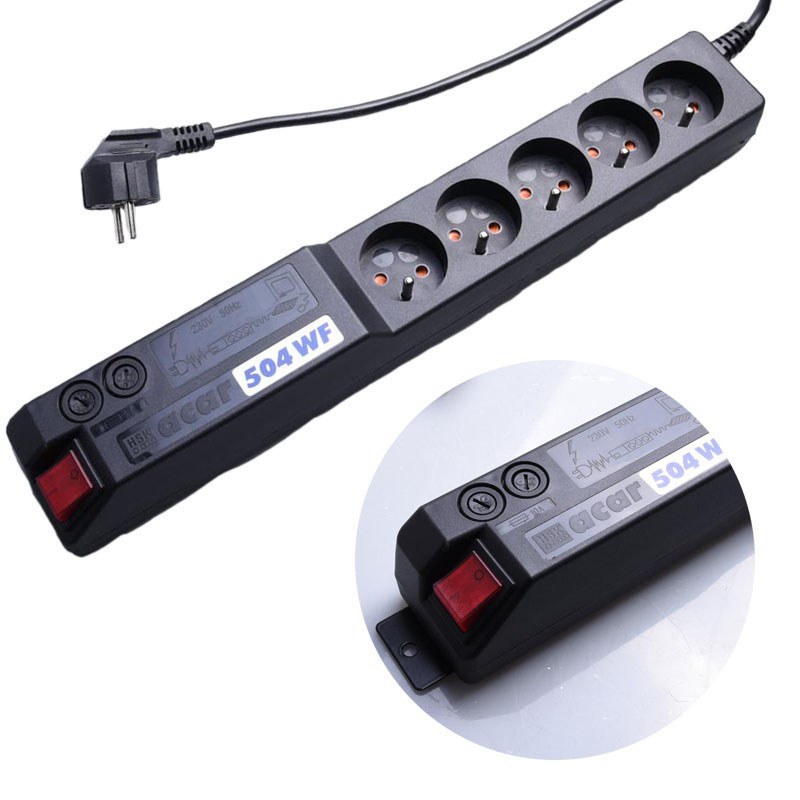 LISTWA ZASILAJĄCA ACAR 504WF 1,5M