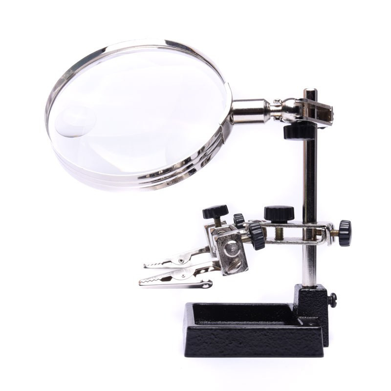 UCHWYT TRZECIA RĘKA Z LUPĄ 3,5