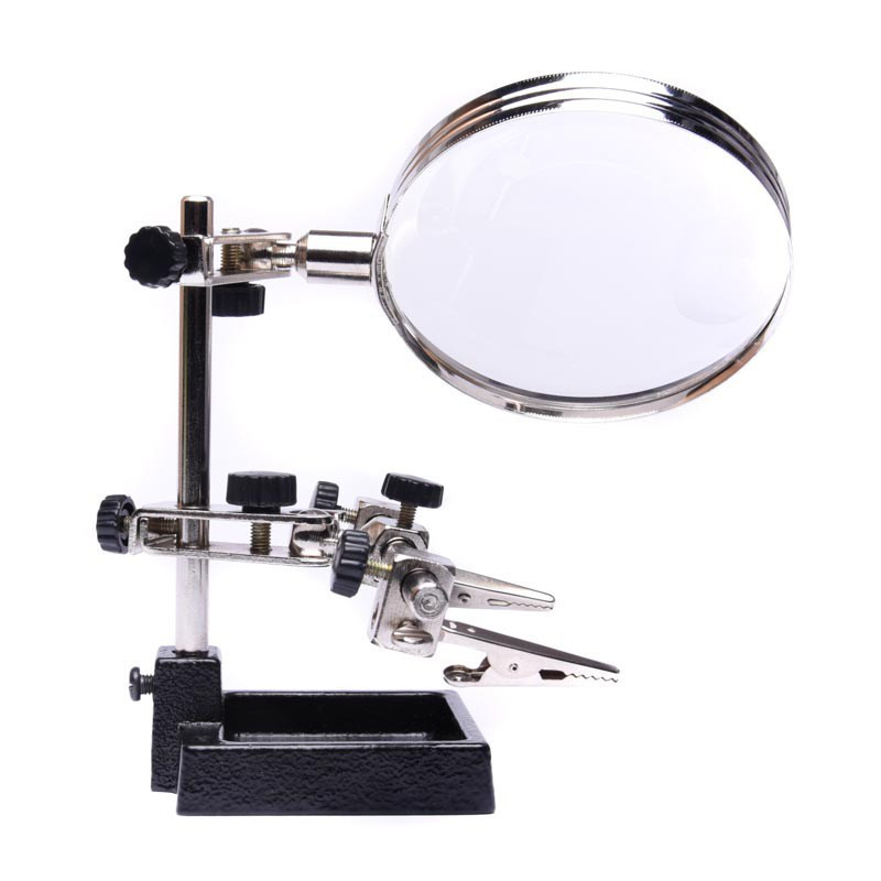 UCHWYT TRZECIA RĘKA Z LUPĄ 3,5