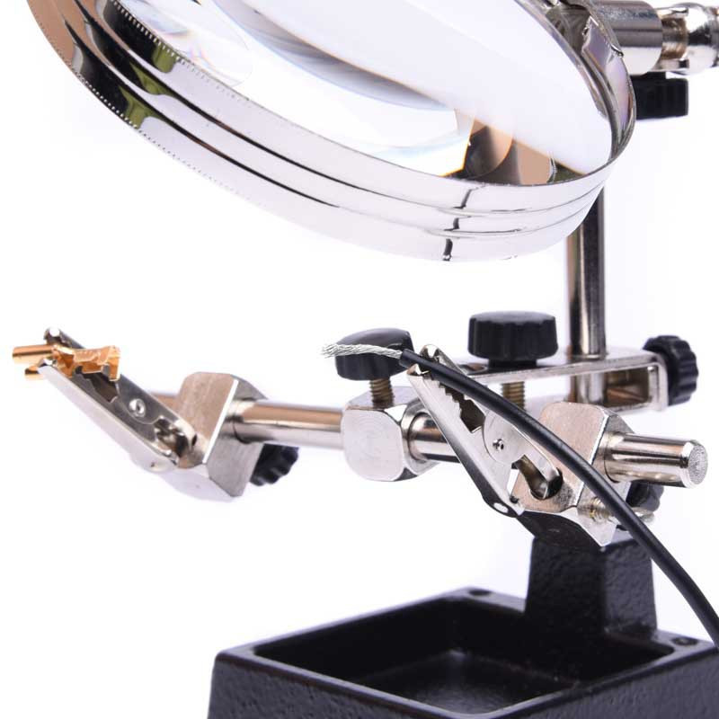 UCHWYT TRZECIA RĘKA Z LUPĄ 3,5