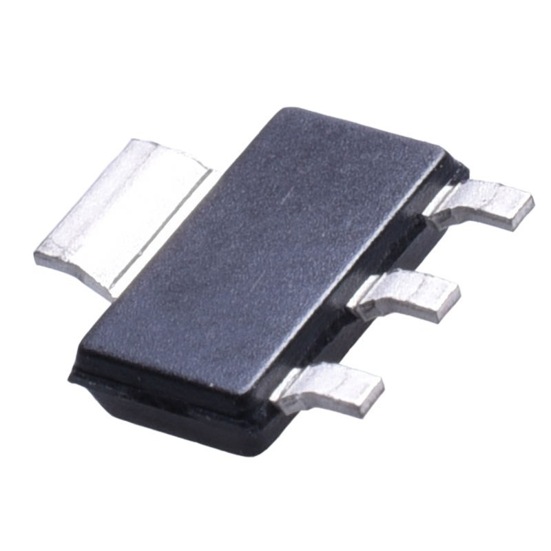 LM 1117MP-ADJ SOT223 SMD STABILIZATOR NAPIĘCIA REGULOWANY 1,25V-13,8V 800mA