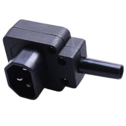 WTYK IEC320 NA KABEL KĄTOWY  ZASILAJĄCY IBM