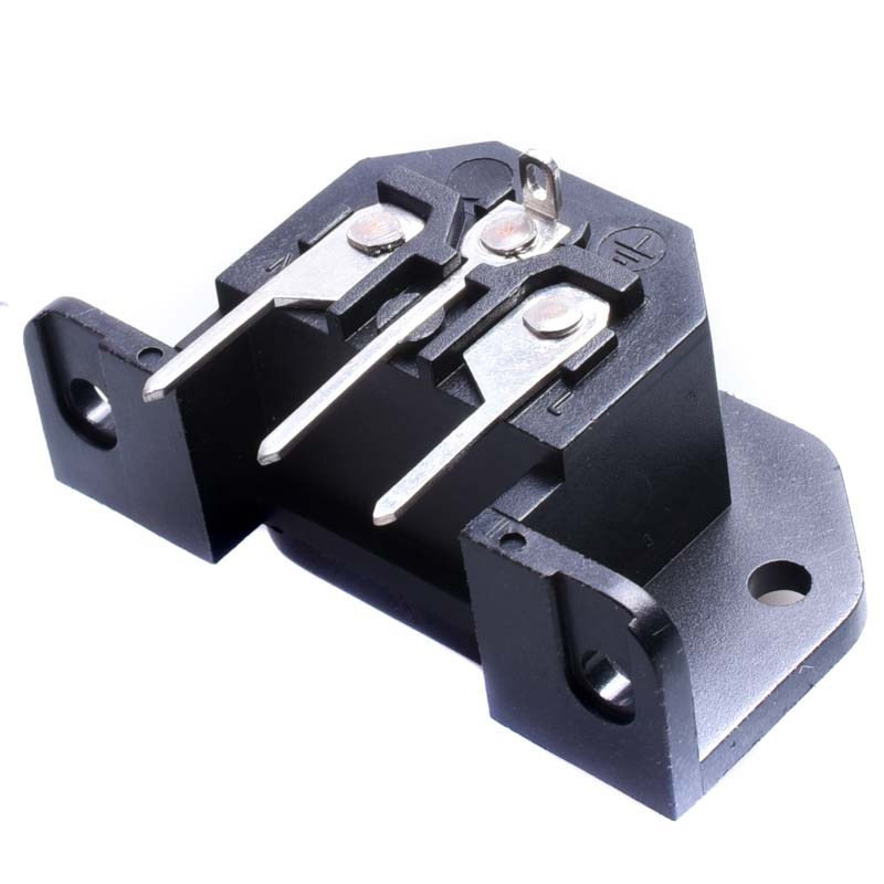 GNIAZDO IEC320 DO DRUKU KĄTOWE ZASILAJĄCE IBM