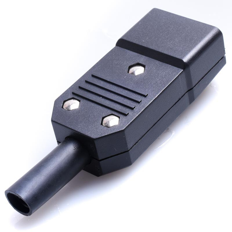 WTYK IEC320 NA KABEL ZASILAJĄCY 10A  IBM PC KOMPUTEROWY