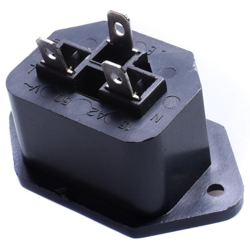 GNIAZDO IEC320 DO OBUDOWY ZASILAJĄCE AC