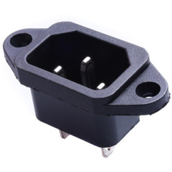 WTYK IEC320 DO OBUDOWY PINY PS-01P ZASILAJĄCY  IBM