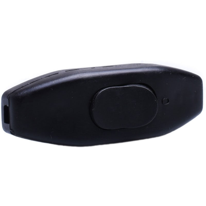 PRZEŁĄCZNIK PRZELOTOWY CZARNY 2,5A 250V