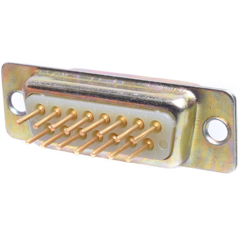 DSUB 15M WTYK W DRUK PROSTY