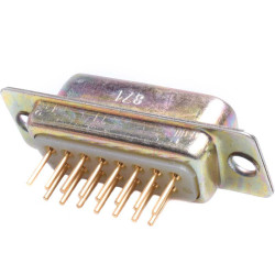 DSUB 15M WTYK W DRUK PROSTY