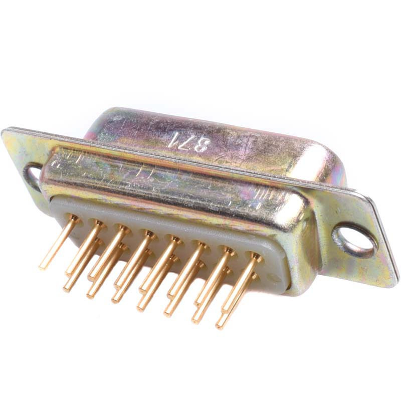 DSUB 15M WTYK W DRUK PROSTY