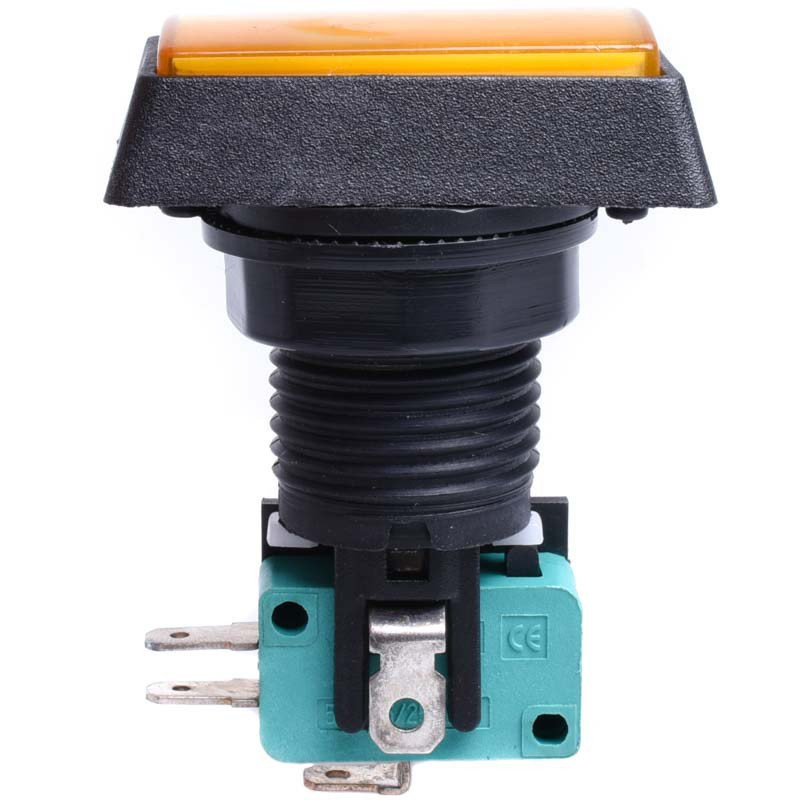 WŁĄCZNIK PROSTOKĄT ŻÓŁTY 32*50 KRAŃCOWY