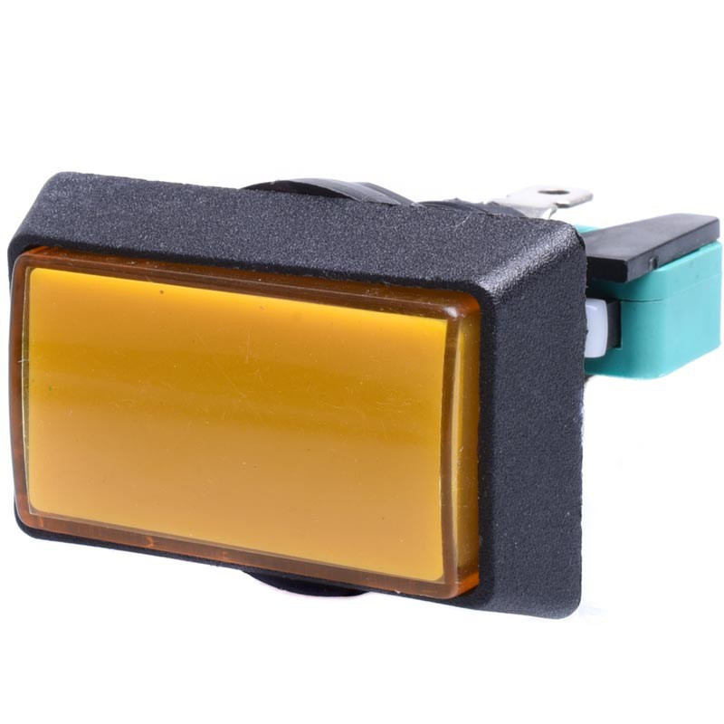 WŁĄCZNIK PROSTOKĄT ŻÓŁTY 32*50 KRAŃCOWY