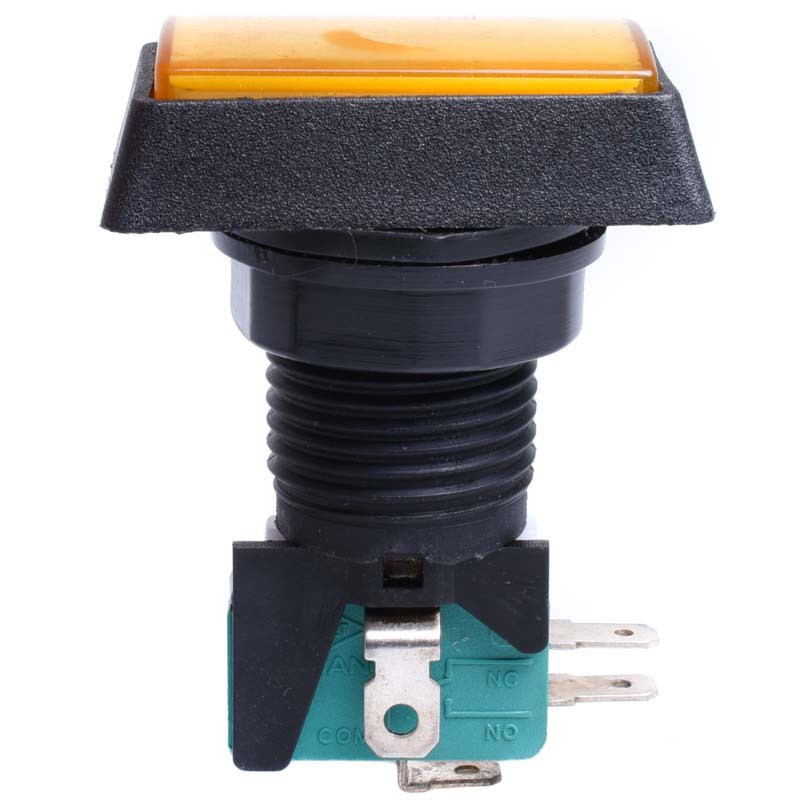 WŁĄCZNIK PROSTOKĄT ŻÓŁTY 32*50 KRAŃCOWY