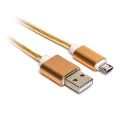 KABEL USB-MICRO USB Z OPLOTEM 0.5m JLM