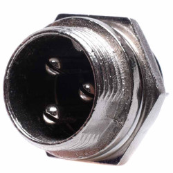 WTYK MIKROFONOWY 3P NC/CB DO OBUDOWY