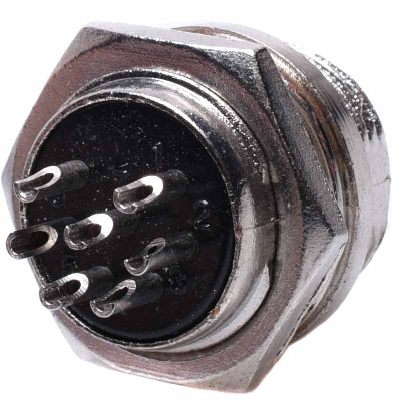 WTYK MIKROFONOWY 7P NC/CB DO OBUDOWY