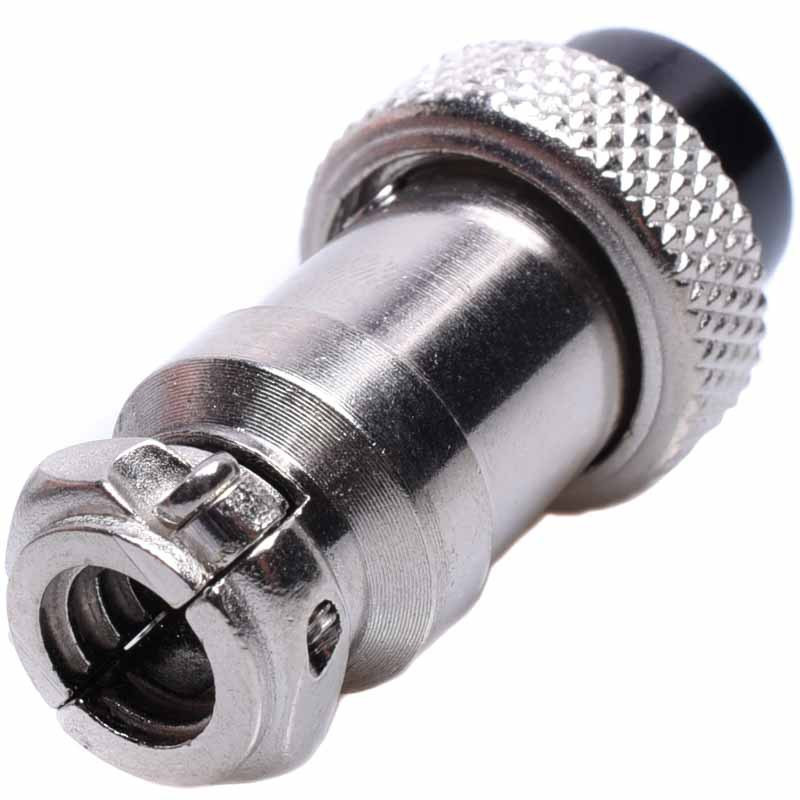 GNIAZDO MIKROFONOWE 3P NC/CB NA PRZEWÓD