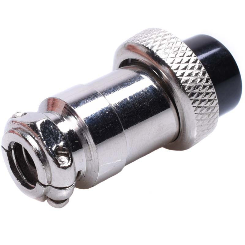 GNIAZDO MIKROFONOWE 9P NC/CB NA PRZEWÓD