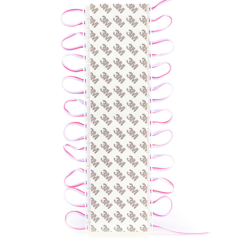 MODUŁ 3-LED 5050 12V 40lm BIAŁY ZIMNY