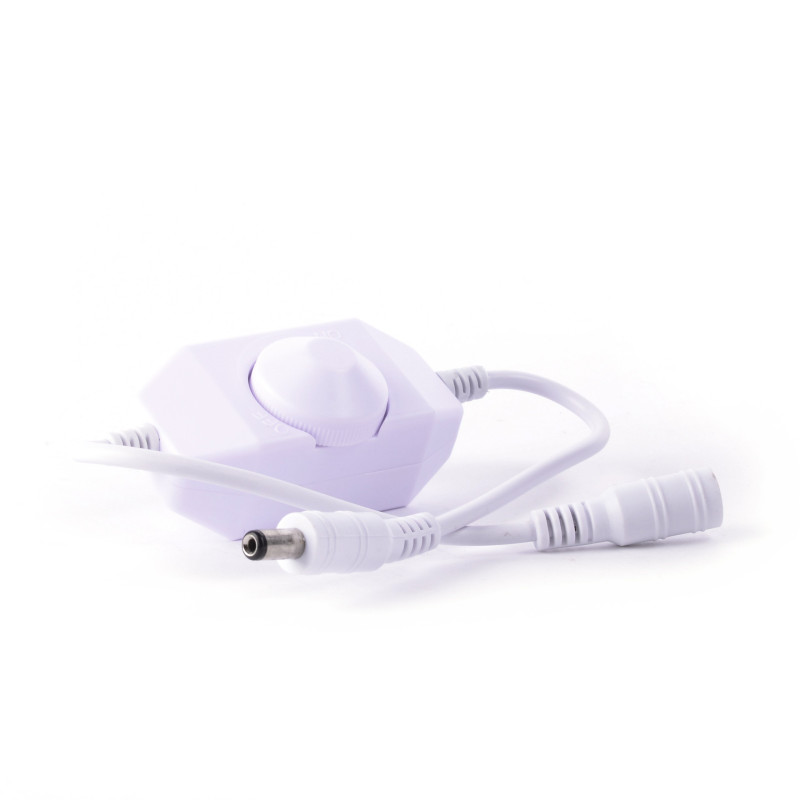 ŚCIEMNIACZ MANUALNY LED PRZELOTOWY SUN-T2 BIAŁY