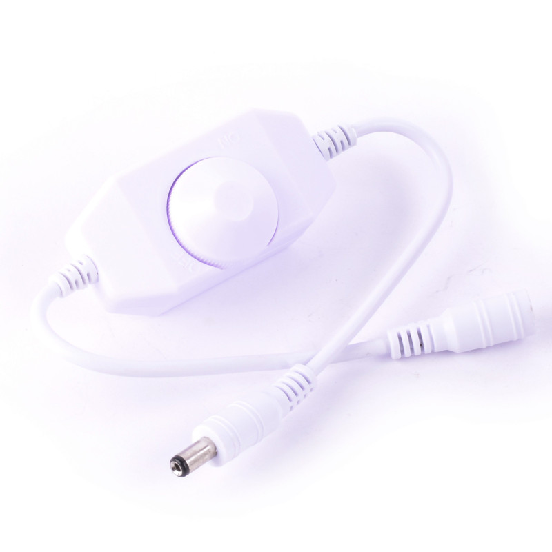 ŚCIEMNIACZ MANUALNY LED PRZELOTOWY SUN-T2 BIAŁY