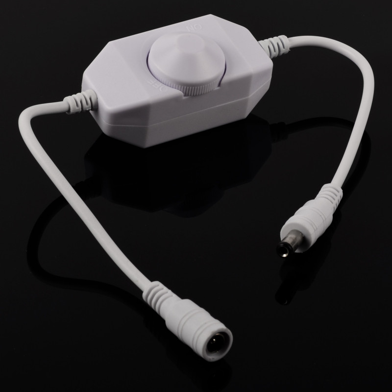 ŚCIEMNIACZ MANUALNY LED PRZELOTOWY SUN-T2 BIAŁY