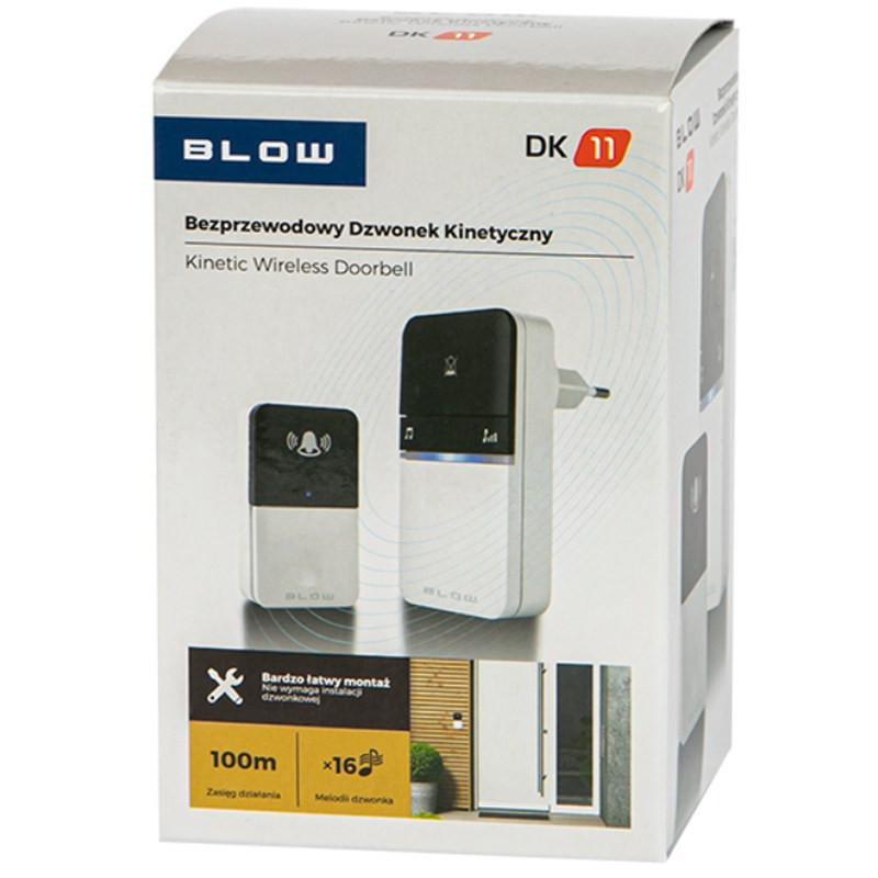 DZWONEK BEZPRZEWODOWY KINETIC DK-11