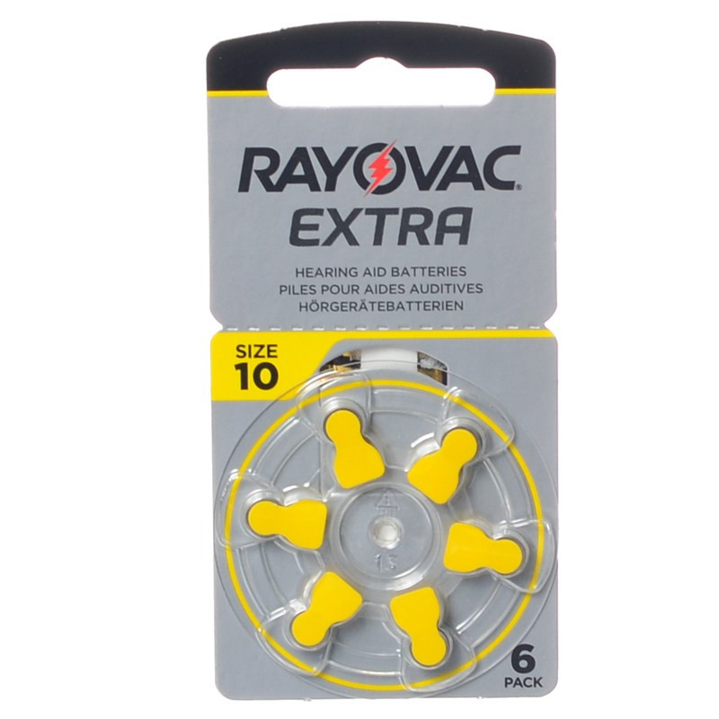 BATERIA 10 SŁUCHAWKOWA RAYOVAC DO APARATÓW SŁUCHOWYCH