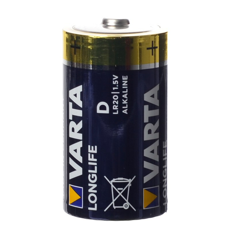 BATERIA LR20 VARTA LONGLIFE/ENERGY D MONO 4120 TORCIA MN13000 1,5V ALKALINE