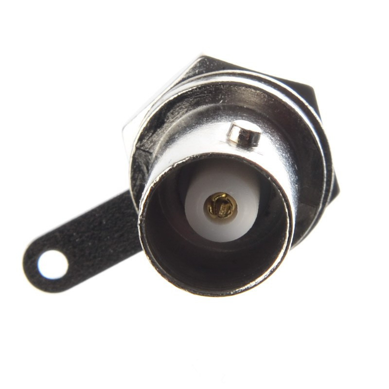 GNIAZDO BNC PRZYKRĘCANE Z NAKRĘTKĄ DO OBUDOWY