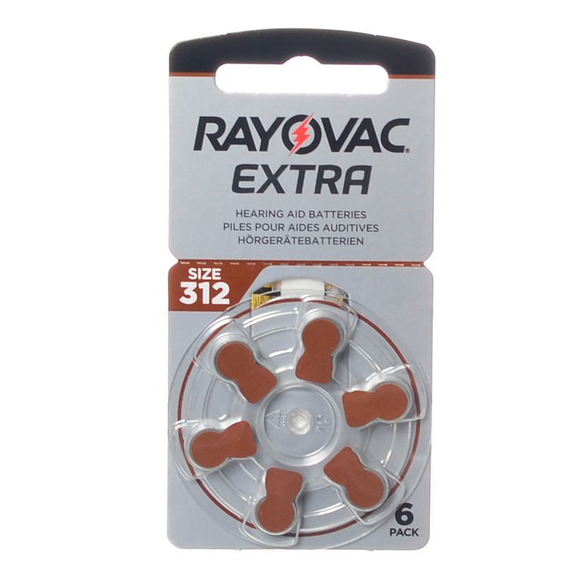 BATERIA 312 SŁUCHAWKOWA RAYOVAC DO APARATÓW
