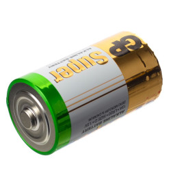 BATERIA LR20 GP SUPER ALKALINE D MONO 4120 TORCIA MN13000 1,5V