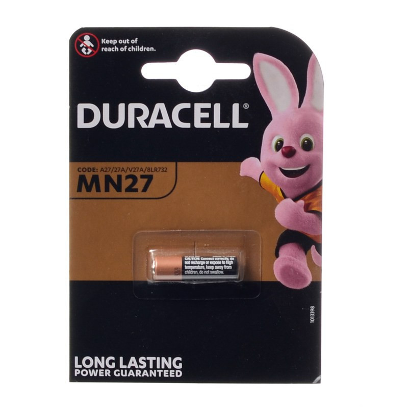 BATERIA 27A DURACELL 12V MN27 A27 V27A 8LR732