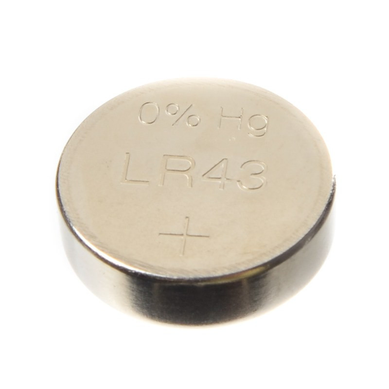 BATERIA LR 43 GP 186-1CY V 12GA V-386 ; 301 ; AG 12 L 1142 LR43 186