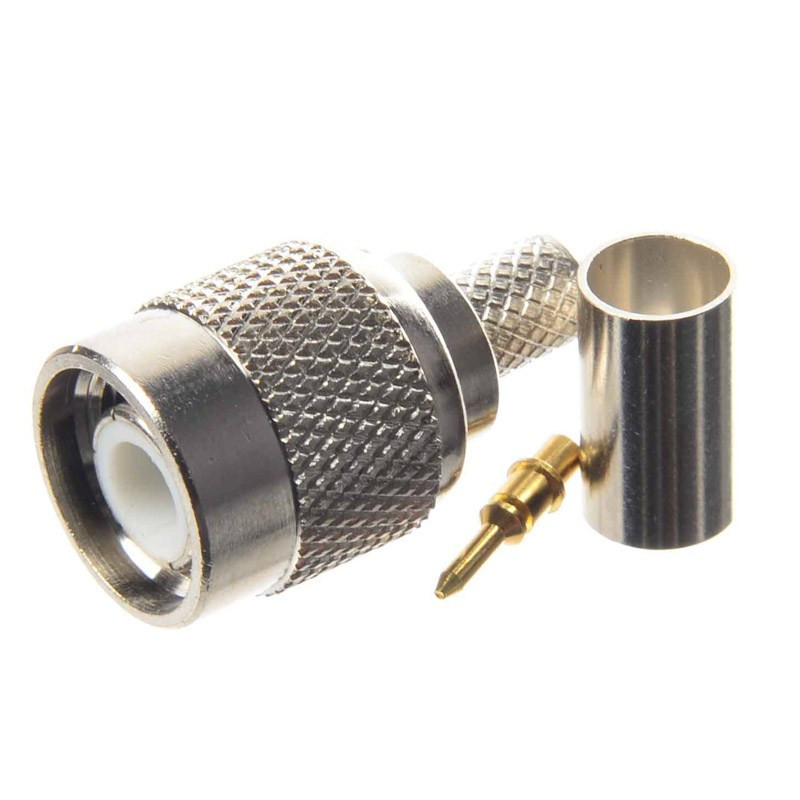 WTYK TNC ZACISKANY RG59 NA KABEL PRZEWÓD