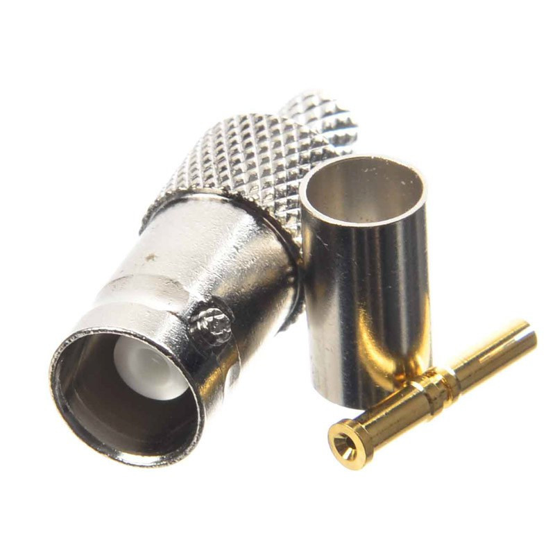 GNIAZDO BNC ZACISKANE RG59