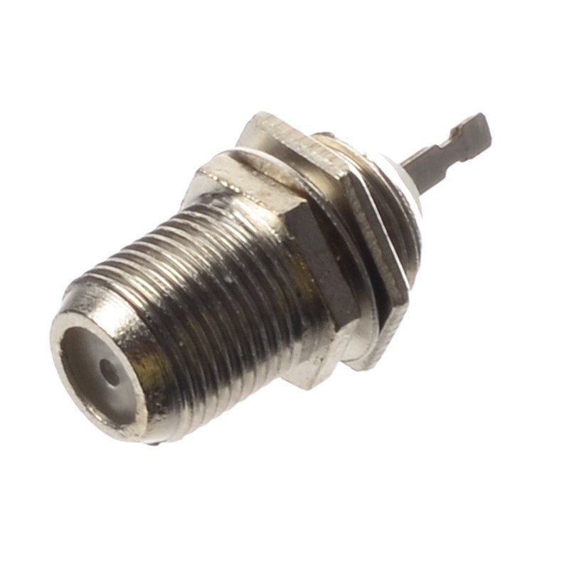 GNIAZDO F PRZYKRĘCANE DO OBUDOWY NA PANEL