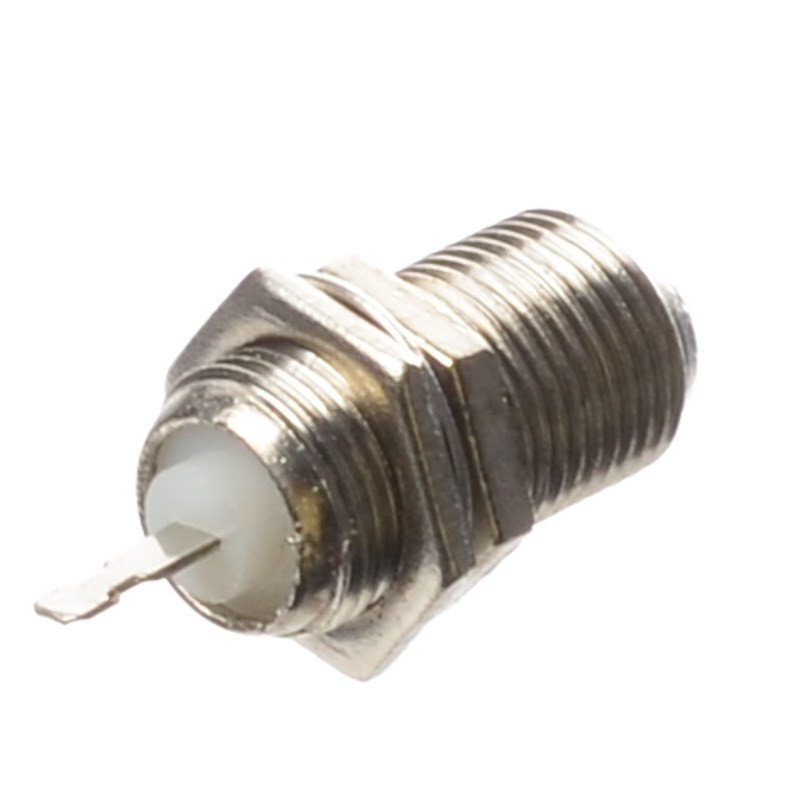 GNIAZDO F PRZYKRĘCANE DO OBUDOWY NA PANEL