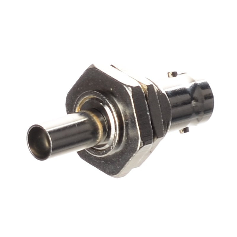 GNIAZDO BNC ZACISKANE RG58 PRZYKRĘCANE DO OBUDOWY