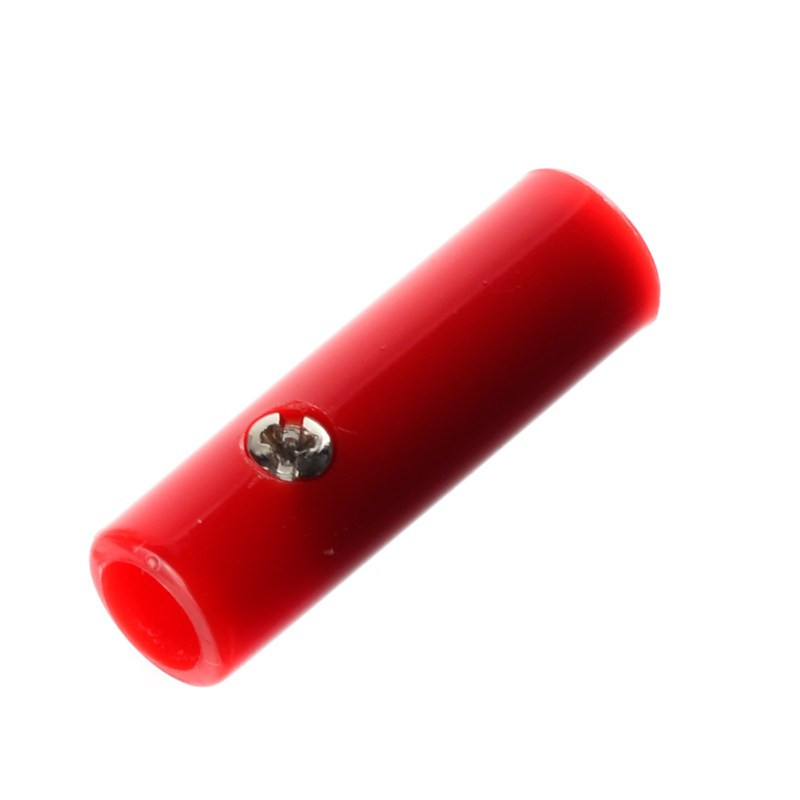 GNIAZDO BANAN NA KABEL 0656 CZERWONE