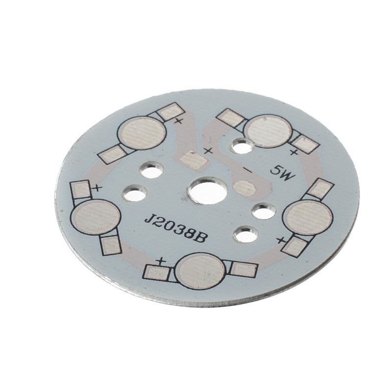 PŁYTKA LED 1-3W MODUŁ 5 LED 49mm RADIATOR