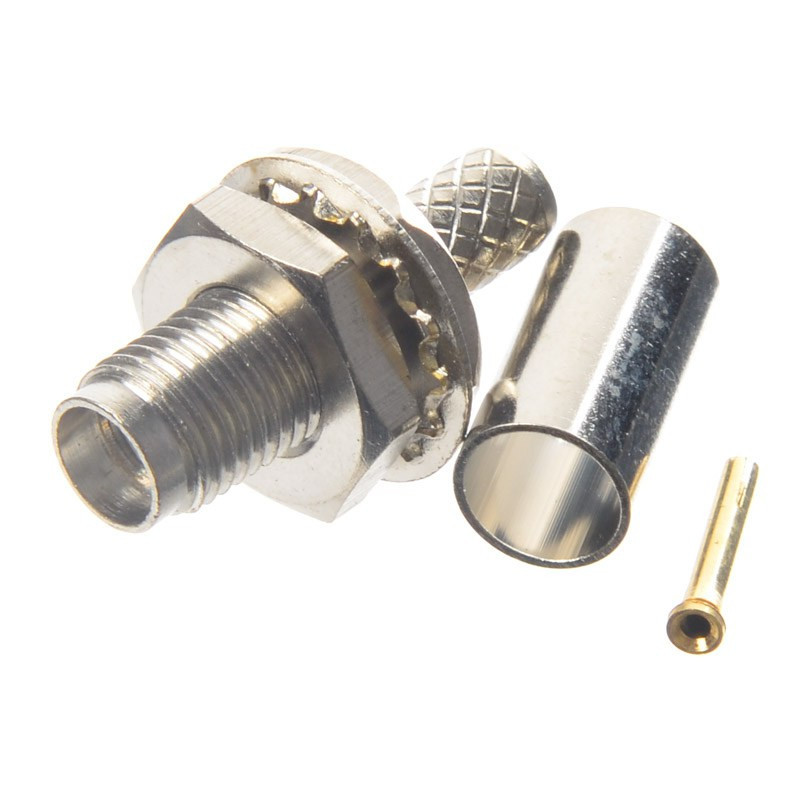 GNIAZDO SMA ZACISK. RG-58