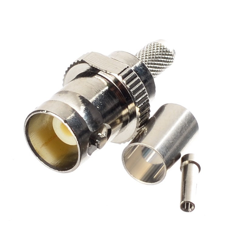 GNIAZDO BNC RG-58 ZACISKANE NA PRZEWÓD KABEL NORMAL