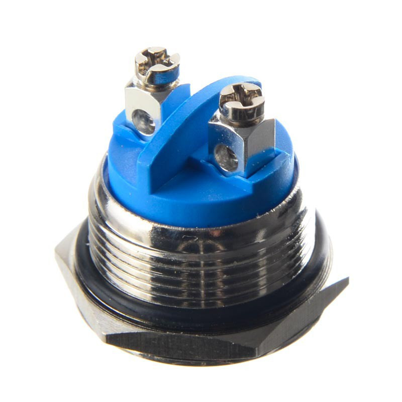 PRZYCISK WANDALOODPORNY PW19P 19mm 2A 250V CHWILOWY